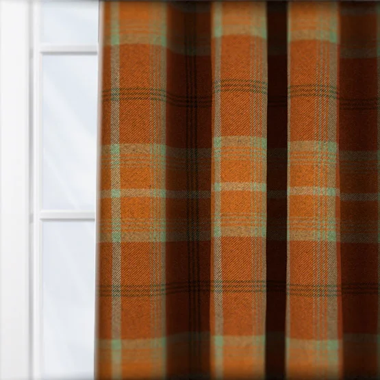 Balmoral Spice curtain