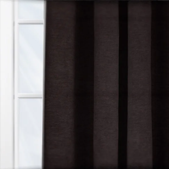 Belvoir Recycled Charcoal curtain