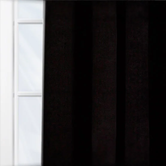 Belvoir Recycled Noir curtain