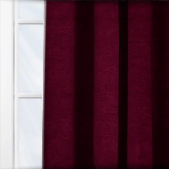 Belvoir Recycled Rosso curtain