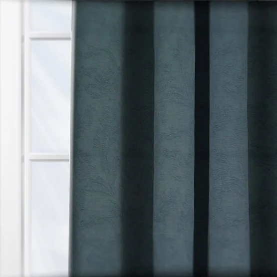Bordeaux French Blue curtain