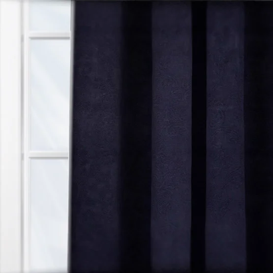 Bordeaux Navy curtain
