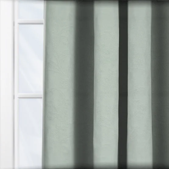 Bordeaux Seafoam curtain