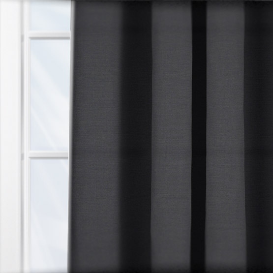 Fryetts Capri Recycled Graphite curtain