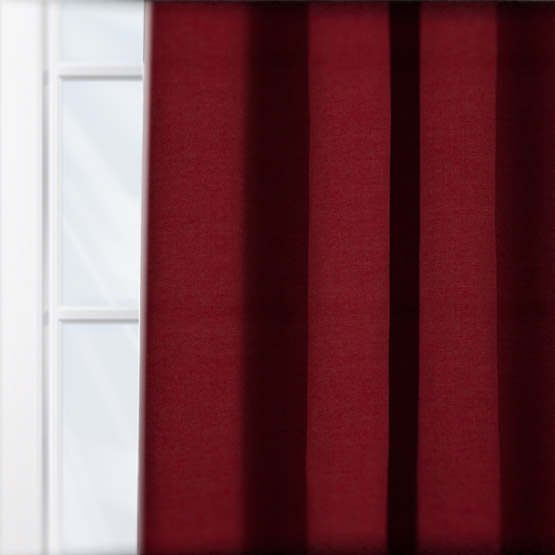 Fryetts Capri Recycled Rosso curtain