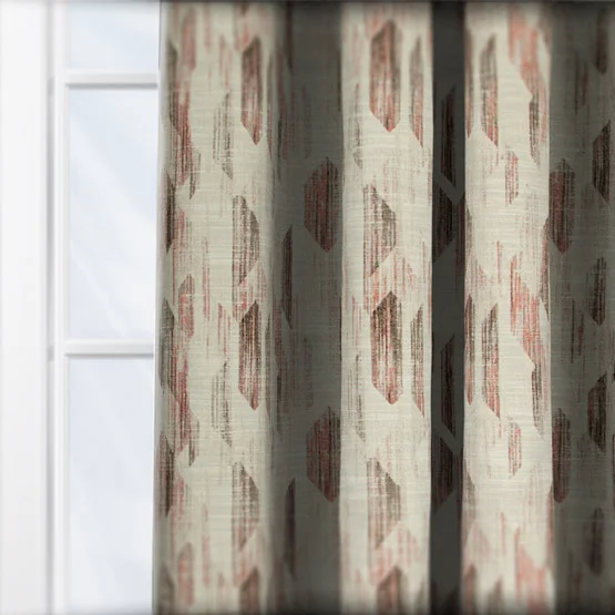 Cascata Burnt Sienna curtain