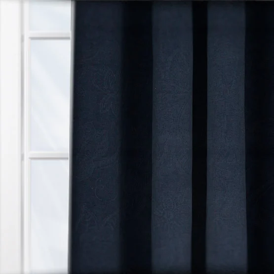 Classique Navy curtain