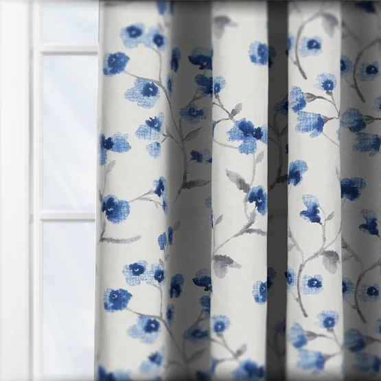 Como Indigo curtain