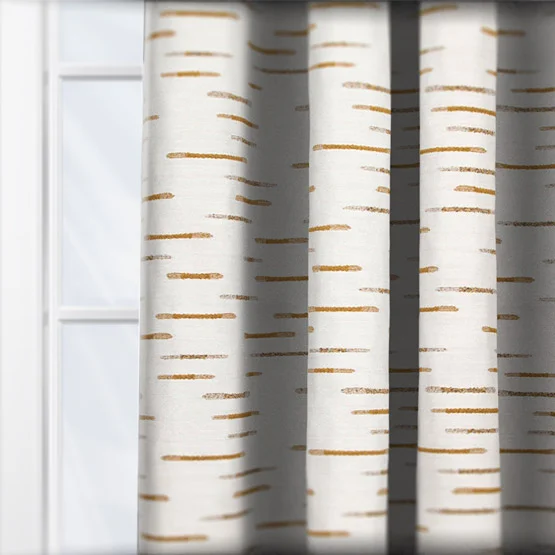 Echo Ochre curtain