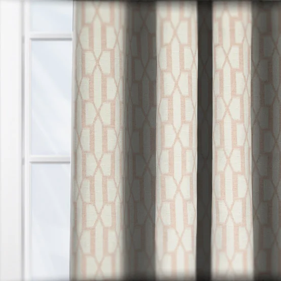 Finesta Blush curtain