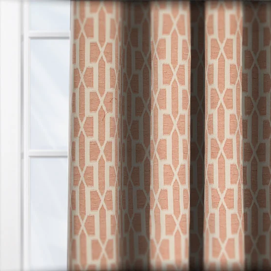 Finesta Burnt Sienna curtain