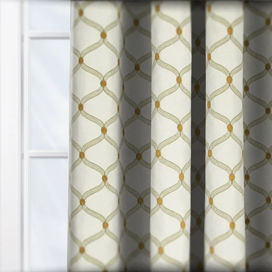 Frome Ochre curtain