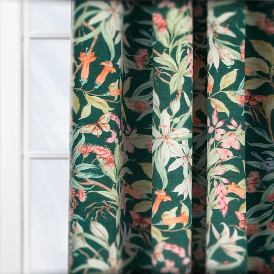 Giverny Jade curtain
