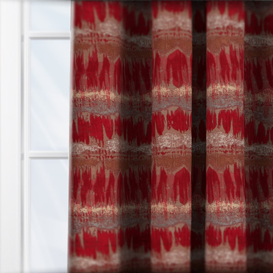 Fryetts Inca Rosso curtain
