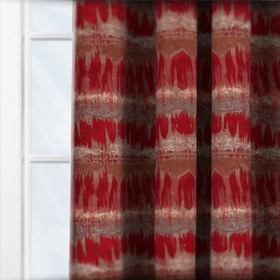 Inca Rosso curtain