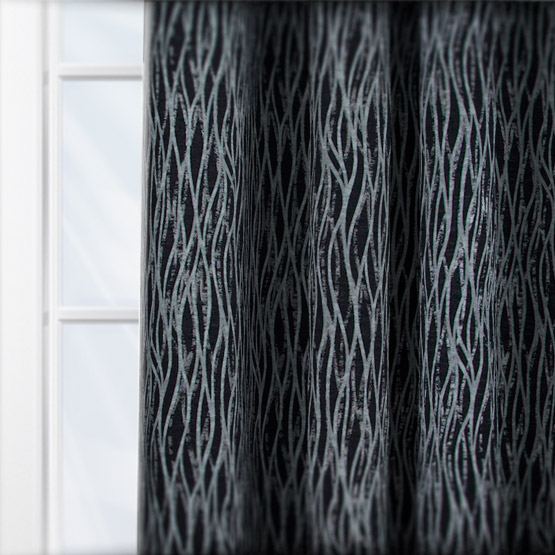 Fryetts Linear Noir curtain
