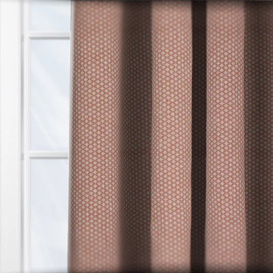 Ludlow Burnt Orange curtain