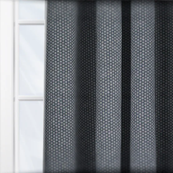 Ludlow Indigo curtain
