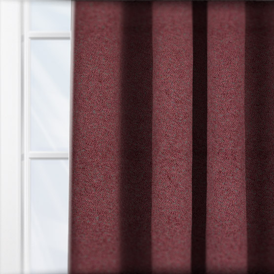 Fryetts Lux Boucle Mulberry curtain