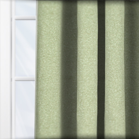 Fryetts Lux Boucle Sage curtain