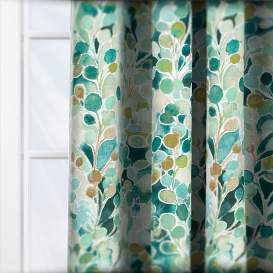 Fryetts Mardi Gras Jade curtain