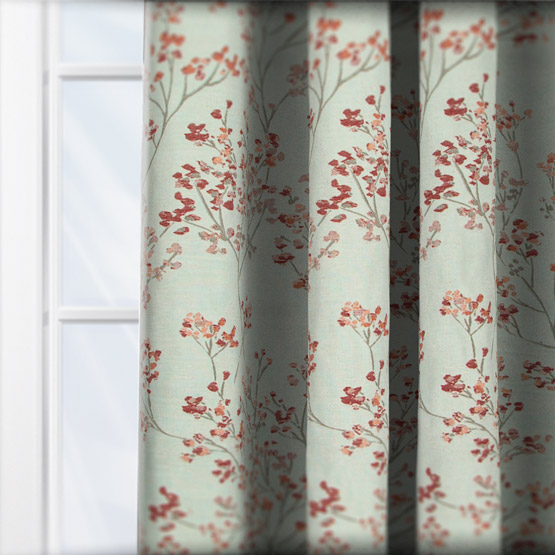 Fryetts Matsu Rosso curtain