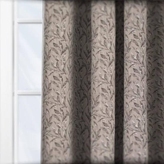 Mayfair Charcoal curtain