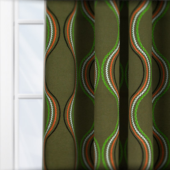 Fryetts Metro Emerald curtain
