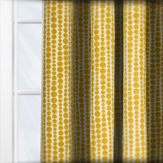 Metronome Ochre curtain