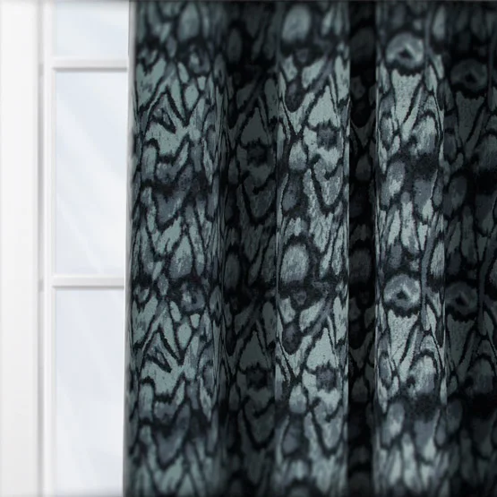 Nomad Indigo curtain