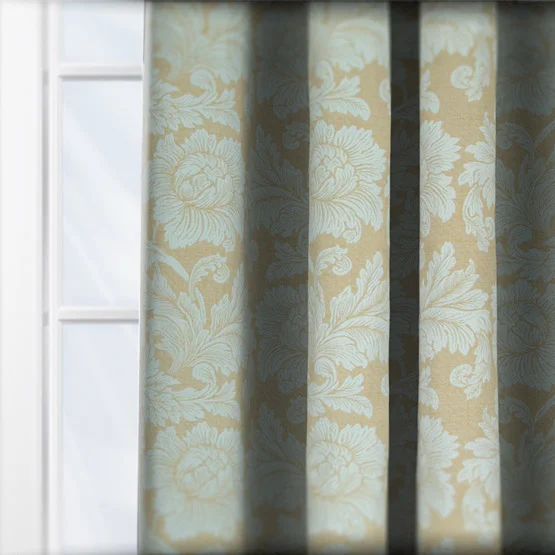 Provence Ochre curtain