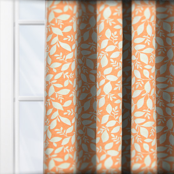 Fryetts Rene Burnt Orange curtain
