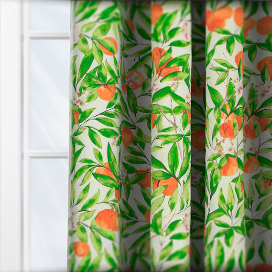 Fryetts Seville Orange curtain