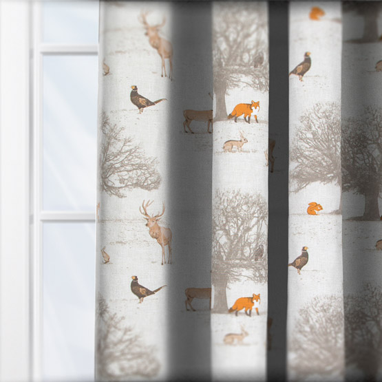 Fryetts Tatton Autumn curtain