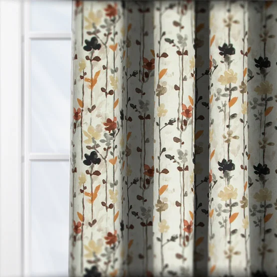 Woodland Floral Autumn curtain