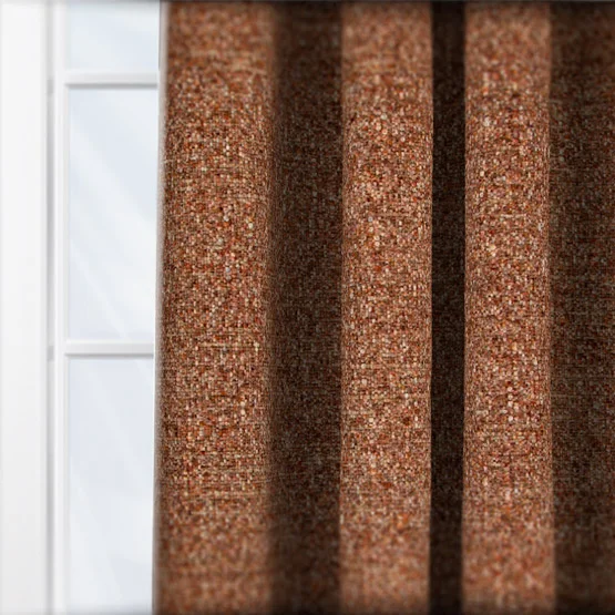 Faro Copper Blush curtain