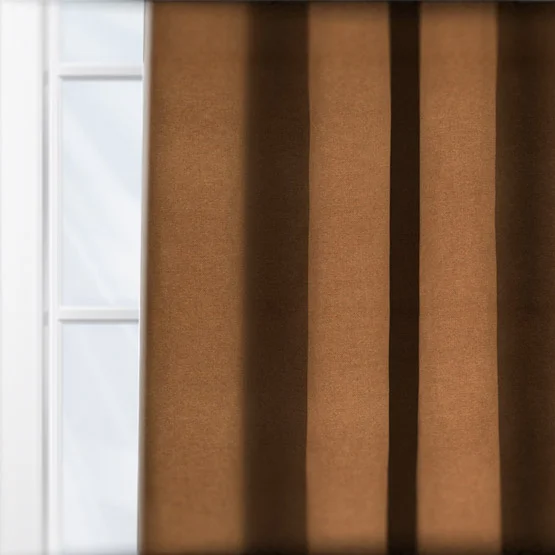 Monaco Ochre curtain