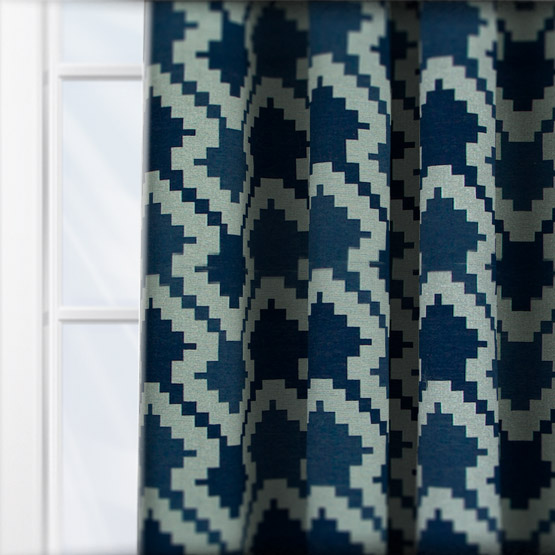 Gordon John Omni Navy curtain