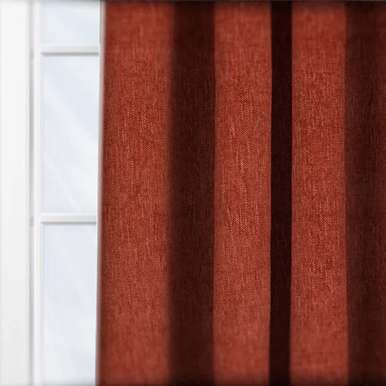 Sevilla Vermillion curtain