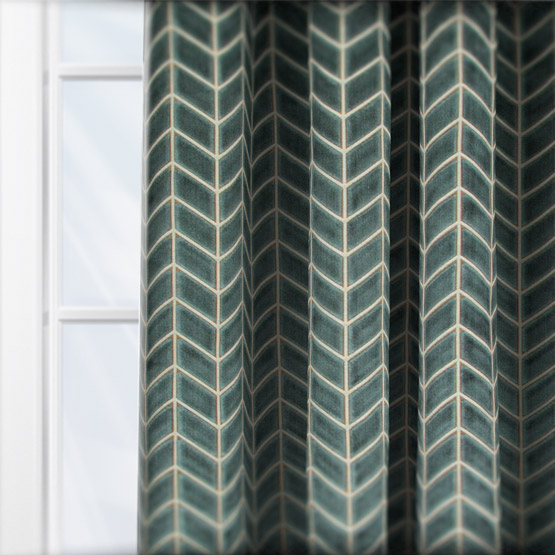 Harlequin Perplex Graphite curtain