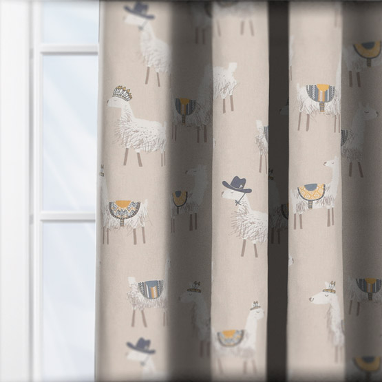 iLiv Alpaca Tamarind curtain