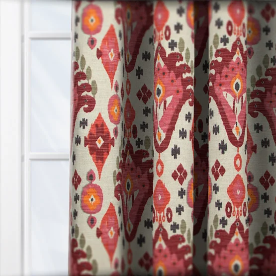 Boho Begonia curtain