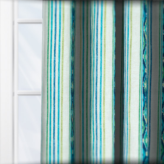 iLiv Boho Stripe Arctic curtain