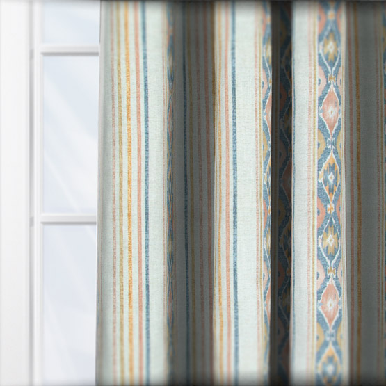 iLiv Boho Stripe Shell curtain