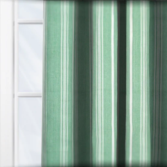 Breton Mint curtain