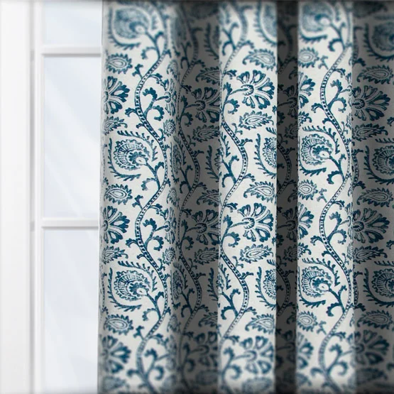 Calla Sapphire curtain