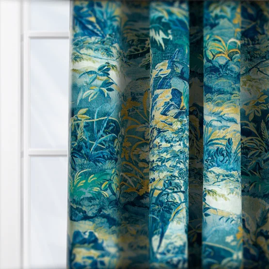 Elysian Delft curtain