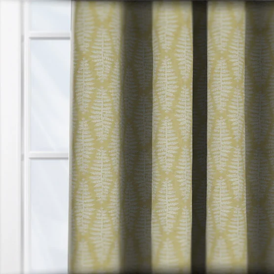 Fernia Mustard curtain