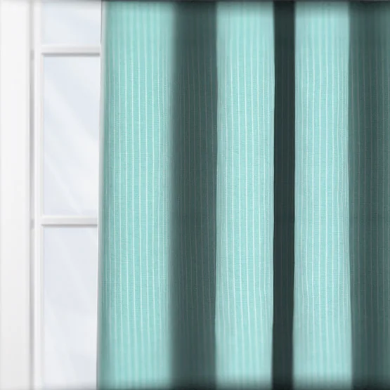 Hartford Aqua curtain