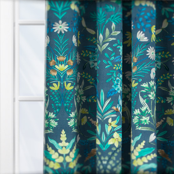 iLiv Jardine Delft curtain